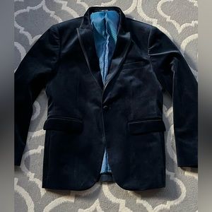 Men’s Velvet Blazer